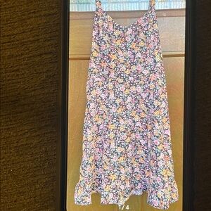 Old Navy Floral Kids Dress - Pink and Yellow